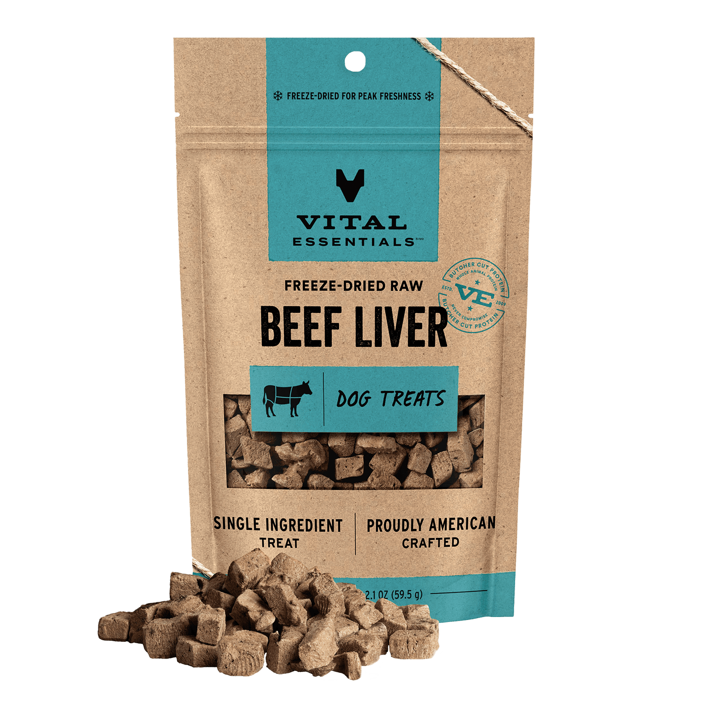 Freeze-Dried Beef Liver Dog Treats