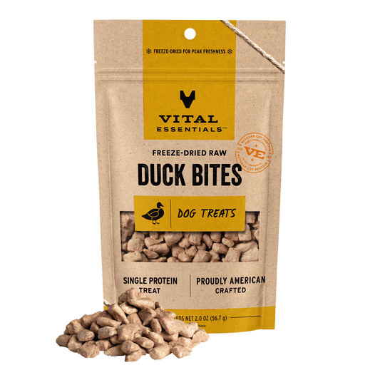 Freeze-Dried Duck Bites Dog Treats