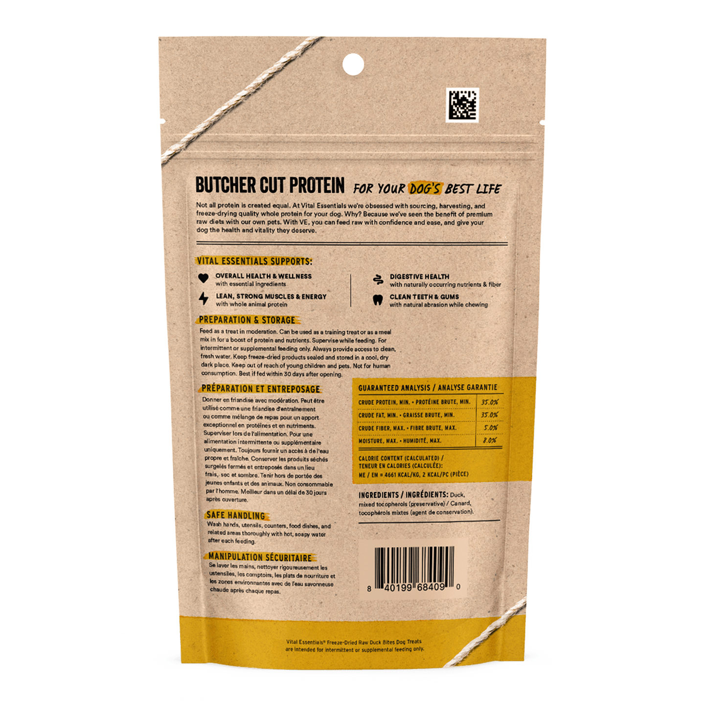 Freeze-Dried Duck Bites Dog Treats