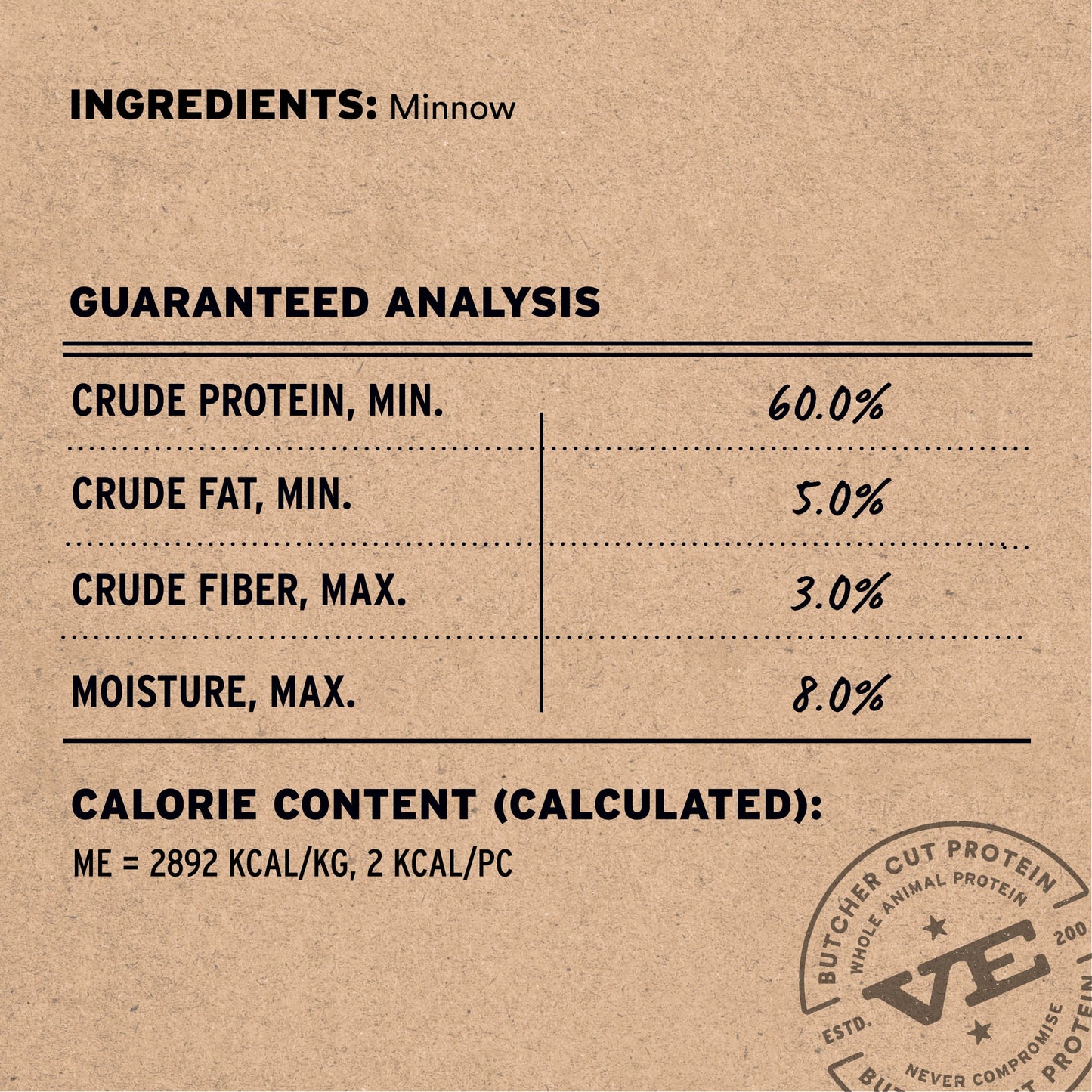 Freeze-Dried Minnows Dog Treats