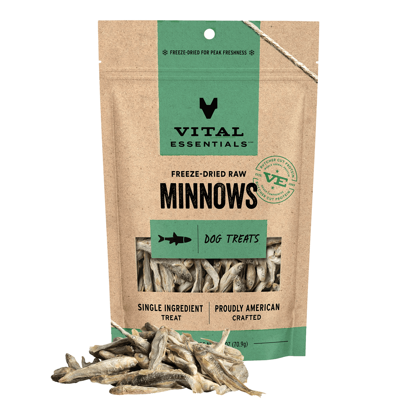 Freeze-Dried Minnows Dog Treats
