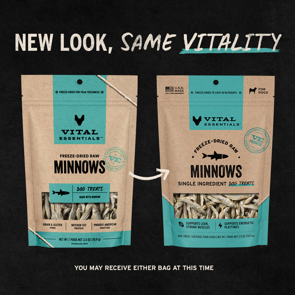 Freeze-Dried Minnows Dog Treats