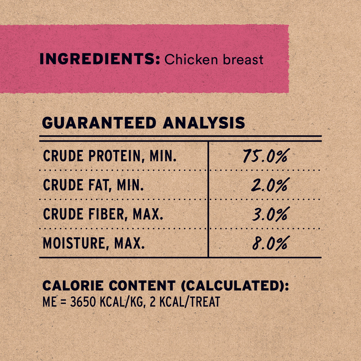 Freeze-Dried Chicken Breast Dog Treats