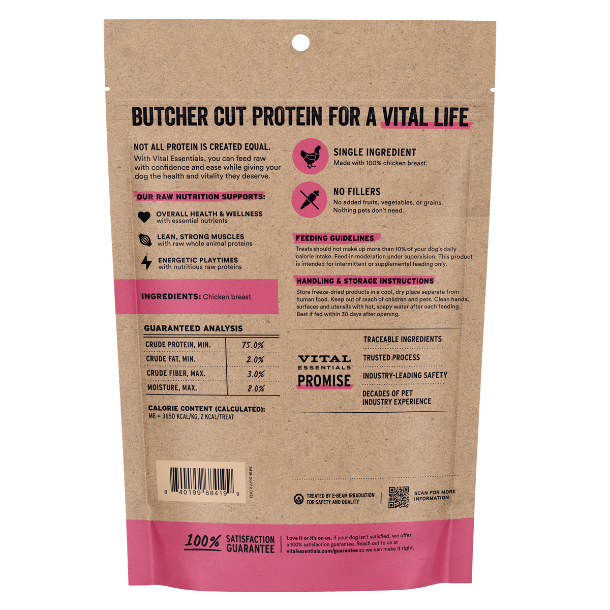 Freeze-Dried Chicken Breast Dog Treats
