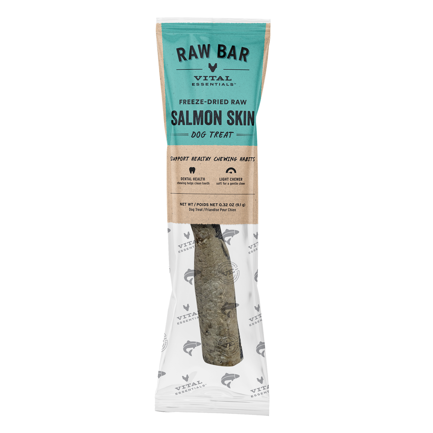 Freeze-Dried Salmon Skins Dog Snacks