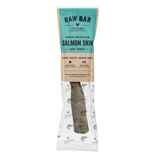 Freeze-Dried Salmon Skins Dog Snacks