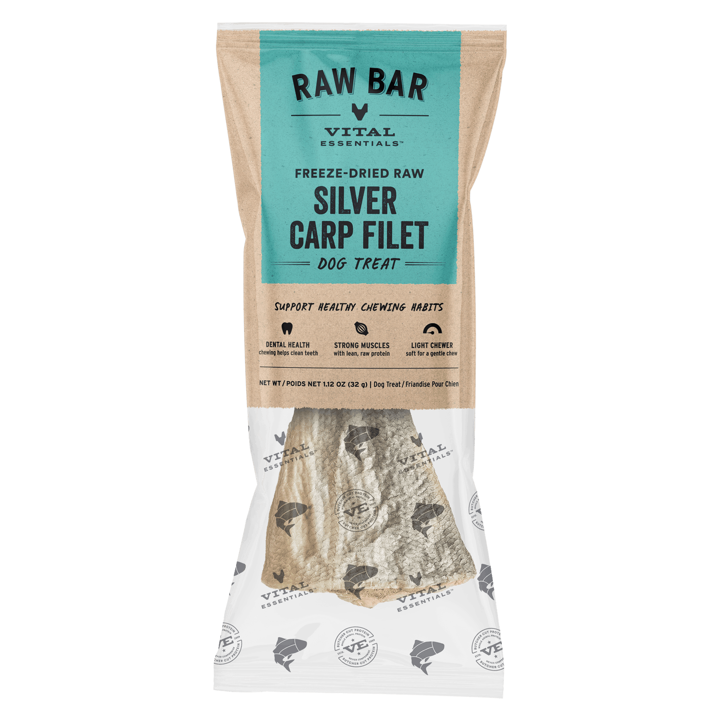 Front Packaging of Silver Carp Filets