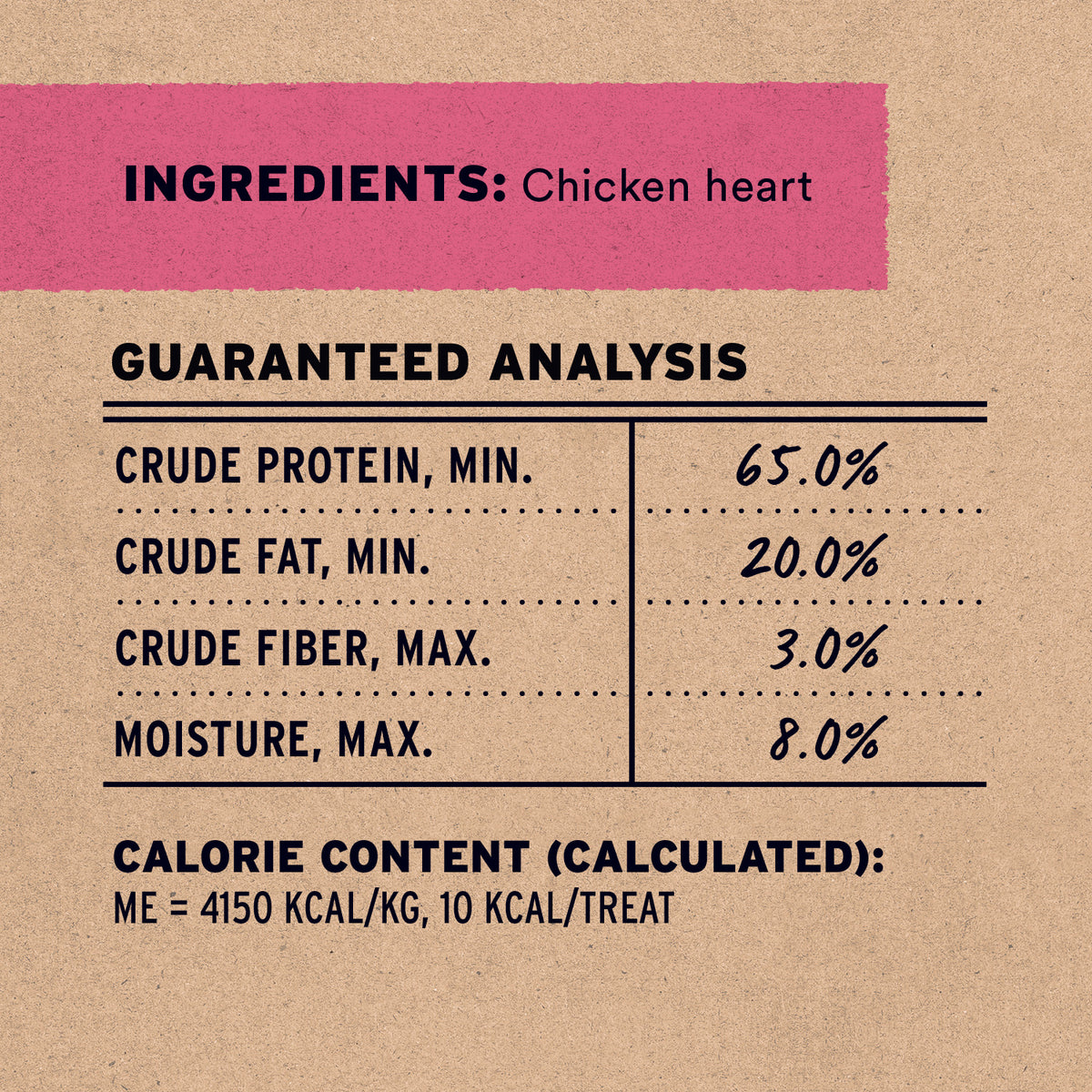 Freeze-Dried Chicken Hearts Cat Treats