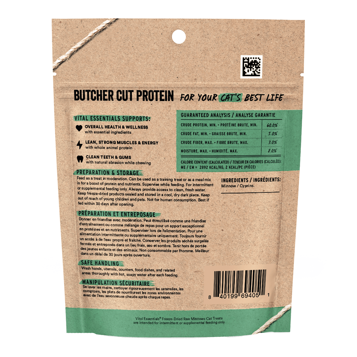 Freeze-Dried Minnows Cat Treats