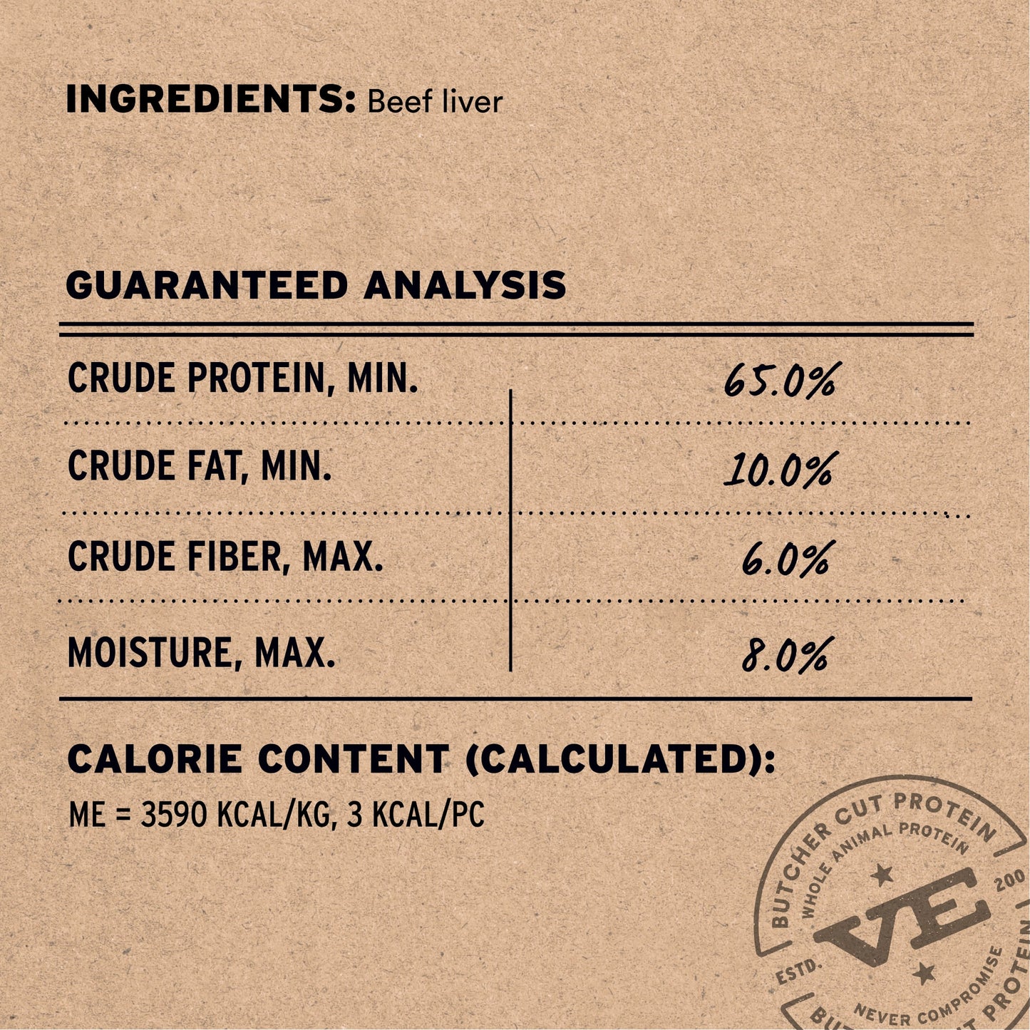 Freeze-Dried Beef Liver Dog Treats